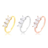 Image of Female Niche Zircon 925 Silver Ring Shopping