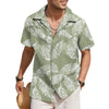 Image of Men's Summer Printed Short-sleeved Shirt Shopping