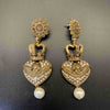 Image of Vintage Cupid Earrings Necklace High-grade Diamond-embedded Carved Glaze Ornament Shopping