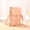 Image of Simple Transparent Touch Screen Phone Crossbody Bag Shopping