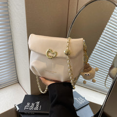 High-grade Special-interest Design Cloud Bag Simple Chain Crossbody Bag Shopping