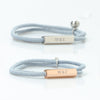 Image of Stainless Steel Magnet Attractive Couple Bracelet Pair Shopping