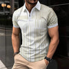 Image of Men's Fashion Plaid Short-sleeved Top Shopping