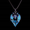 Image of Domineering Line Winder Noctilucent Necklace Vintage Pendant Niche Design Shopping