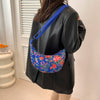 Image of Big Flower Ethnic Crossbody Bag For Women Shopping