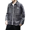 Image of High-end Korean Denim Jacket Men's Spring And Autumn Shopping