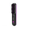 Image of 2 In 1 Straight Hair Comb Wireless Hair Straightener Brush Hair Fast Heating Portable Hot Curler USB Charging Shopping111