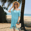 Image of Ladies Tassel Hollow Sweater Loose Plus Size Blouse Shopping