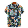 Image of Summer Men's Hawaiian 3D Digital Printing Shirt Short Sleeve Shopping