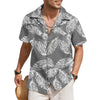 Image of Men's Summer Printed Short-sleeved Shirt Shopping