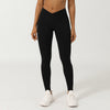 Image of Nude Feel Cross V-shaped Quick-drying Sports Trousers Shopping