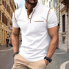 Image of Men's Short-sleeved Quick-dry Casual Polo Shirt Shopping