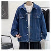 Image of Ins Autumn Loose-fitting Denim Clothes Jacket Shopping