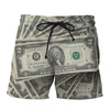 Image of Retro Beach Pants Men's Trendy Coin 3D Shopping