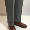 Image of Loose Casual Wool Suit Pants Shopping