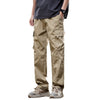 Image of American Fashion Brand Workwear Men's Spring And Autumn Loose Straight Wide-leg Pants Shopping