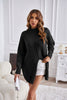 Image of Half Turtleneck Pullover Fashion Mid-length Dress Shopping