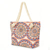 Image of Geometric Large Capacity Multifunctional Tote Shopping