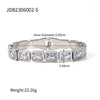 Image of Women's Fashionable All-match Titanium Steel Gold Inlaid Zircon Bracelet Shopping