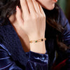 Image of Rainbow Rainbow Color Zircon Double-layer Bracelet Shopping