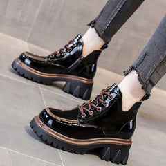 Women's Fashion Retro All-match Ankle Boots Shopping