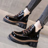 Image of Women's Fashion Retro All-match Ankle Boots Shopping