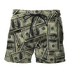 Image of Retro Beach Pants Men's Trendy Coin 3D Shopping