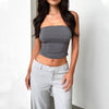 Image of Women's Tight Short Shipment Tube Top Shopping