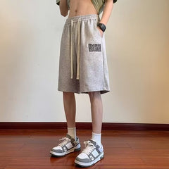 American Retro Shorts Male Student Hong Kong Style Trendy Fashion Fifth Pants Casual Shopping