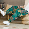 Image of Men's Floral Loose Sports And Leisure Wide Leg Pants Shopping