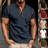 Image of Men's Short-sleeved Quick-dry Casual Polo Shirt Shopping