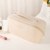 Image of Korean Style Simple Pillow Bag Storage Cosmetic Bag Convenient Large Capacity Ins Style Sweet Shu Wash Bag In Stock Batch Shopping