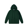 Image of Autumn And Winter Fleece-lined Thick Hooded Solid Color Hoodie Shorts Shopping