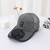 Image of Solar Charging Belt Fan Hat Men And Women Breathable Mesh Sun Protection Shopping