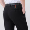 Image of Thin Ice Silk Leggings Plus Thick Anti-wrinkle Business Trousers Shopping