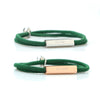 Image of Stainless Steel Magnet Attractive Couple Bracelet Pair Shopping