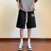 Image of American Retro Shorts Male Student Hong Kong Style Trendy Fashion Fifth Pants Casual Shopping