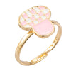 Image of European And American New Cute Fashion Cartoon Heart-shaped Butterfly Opening Ring Shopping