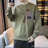 Image of Round Neck Bottoming Shirt Ins Casual Sweatshirt Loose Shopping