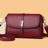 Image of High-grade Messenger Bag Simple Soft Leather Shopping