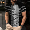 Image of Men's Fashion Plaid Short-sleeved Top Shopping