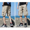 Image of Pure Cotton Workwear Shorts Men's Summer Shopping