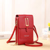 Image of Simple Transparent Touch Screen Phone Crossbody Bag Shopping