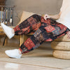 Image of Men's Floral Loose Sports And Leisure Wide Leg Pants Shopping