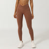 Image of Nude Feel Cross V-shaped Quick-drying Sports Trousers Shopping