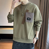 Image of Round Neck Bottoming Shirt Ins Casual Sweatshirt Loose Shopping