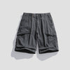 Image of Multi-pocket Work Pants Shorts Men's Fashionable Loose Straight Shopping