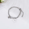 Image of Heart-shape Lock Suction Couple Combination Bracelet Shopping