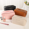 Image of Korean Style Simple Pillow Bag Storage Cosmetic Bag Convenient Large Capacity Ins Style Sweet Shu Wash Bag In Stock Batch Shopping