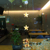 Image of Christmas 3pcs LED Light Star Xmas Tree Hanging Sucker Lamp Window Ornaments Decoration For Home Xmas Navidad New Year Decor Christmas Decorations Shopping